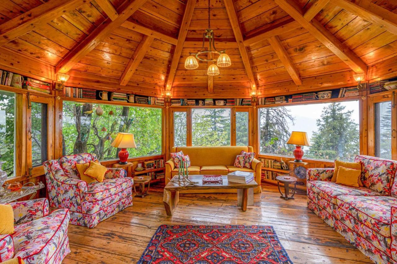 Stayvista At Violet Hill With Bonfire, Gazebo & Hill View Shimla Buitenkant foto